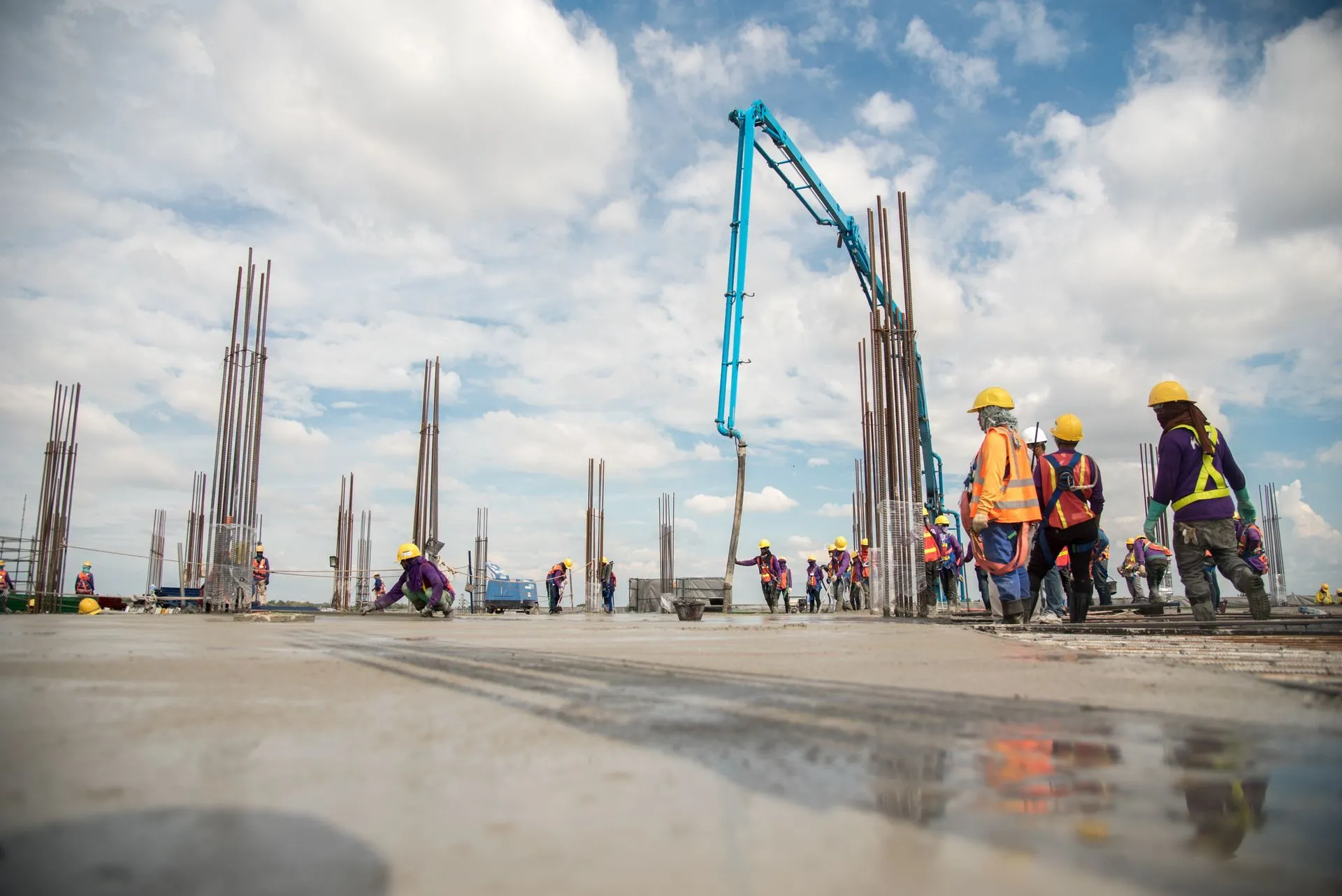 Concrete foundation services in Hamburg, NY